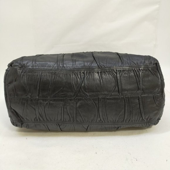 Prada Hand Bag Black Leather - Picture 5 of 9